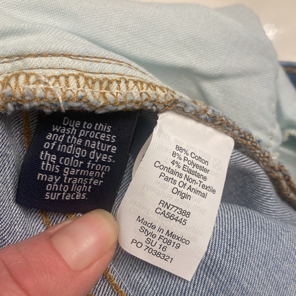 Like New Madewell 9” High Riser Skinny Skinny Crop Jeans - Picture 7 of 7